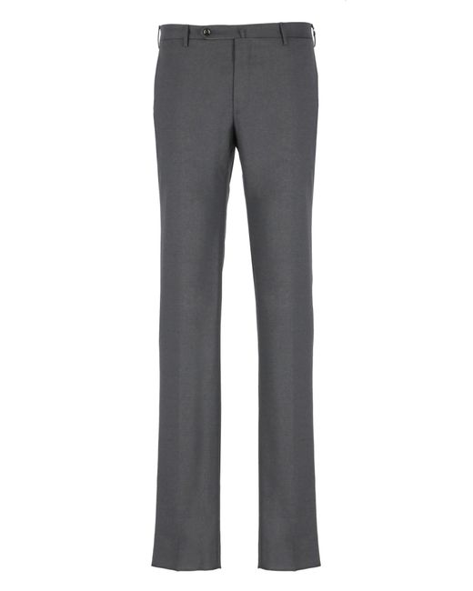 Incotex Gray Super 130S Trousers for men