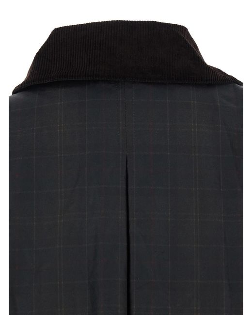 Barbour Black Jacket Dark Waxed Cotton