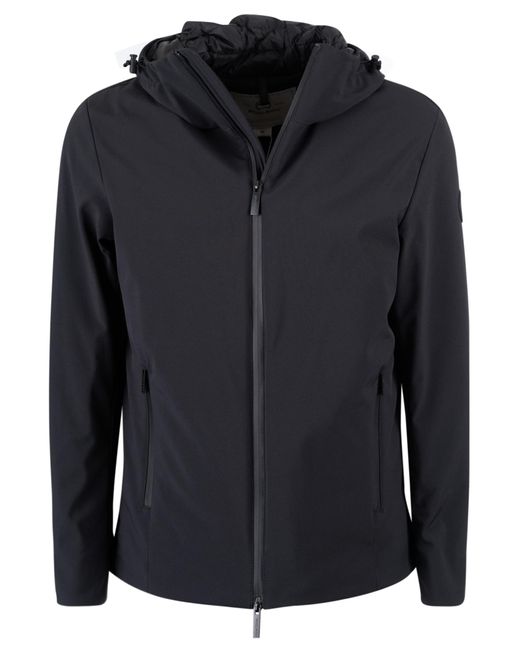 Woolrich Synthetic Pacific Soft Shell Jacket in Black for Men | Lyst
