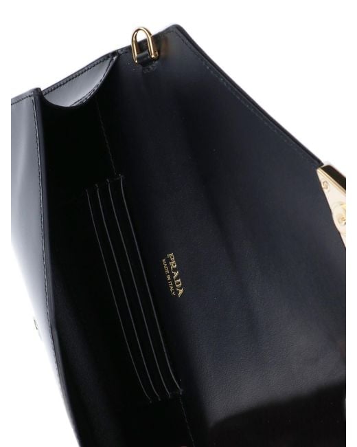 Prada Black Patent Leather Mini Bag