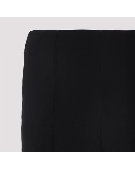 Giorgio Armani Black Viscose Pants