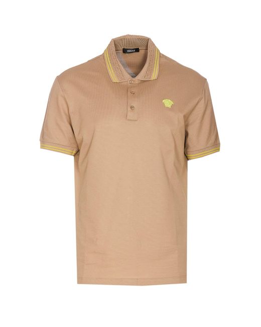 Versace Natural T-shirts And Polos for men