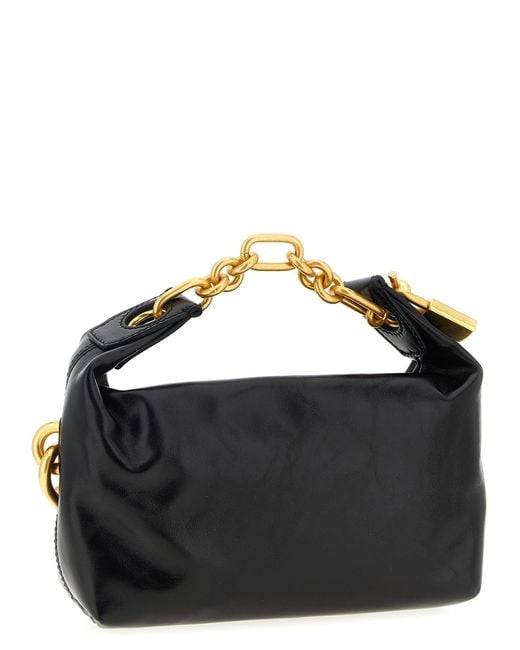 Balmain Black Sync Mini Handbag
