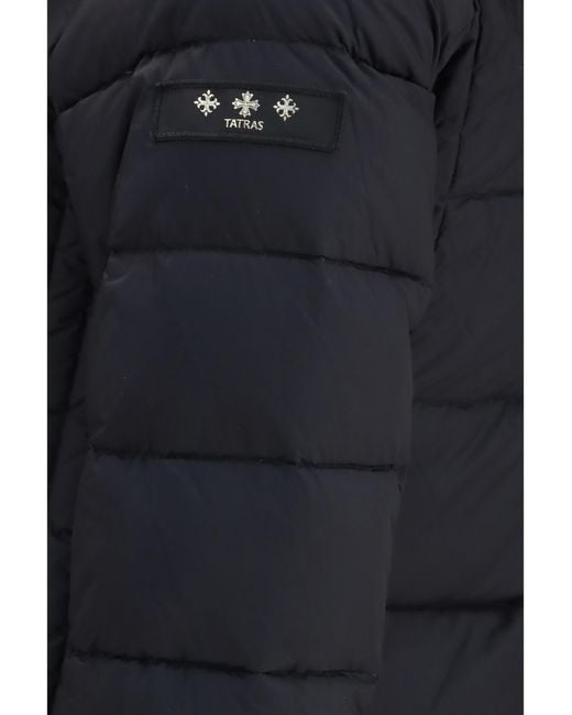 Tatras Blue Politeama Long Down Jacket