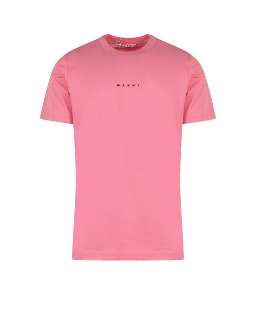 Marni Pink T-shirt for men