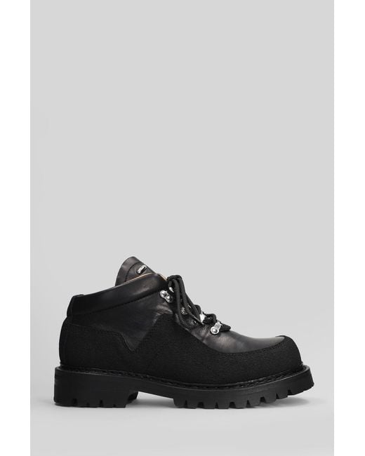 Our Legacy Black Quest Boot Combat Boots for men