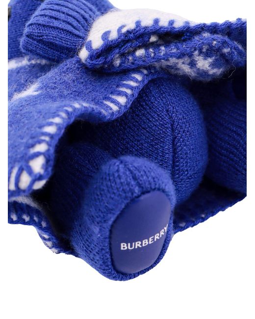 Burberry Blue Key Ring for men