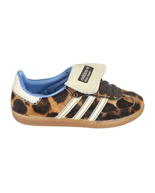 adidas Originals Wb Pony Leo Samba Sneakers in Blue | Lyst