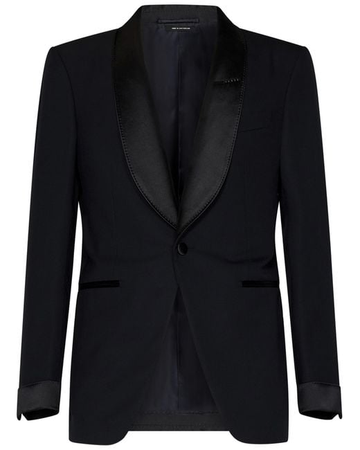 Tom Ford Black Atticus Suit for men