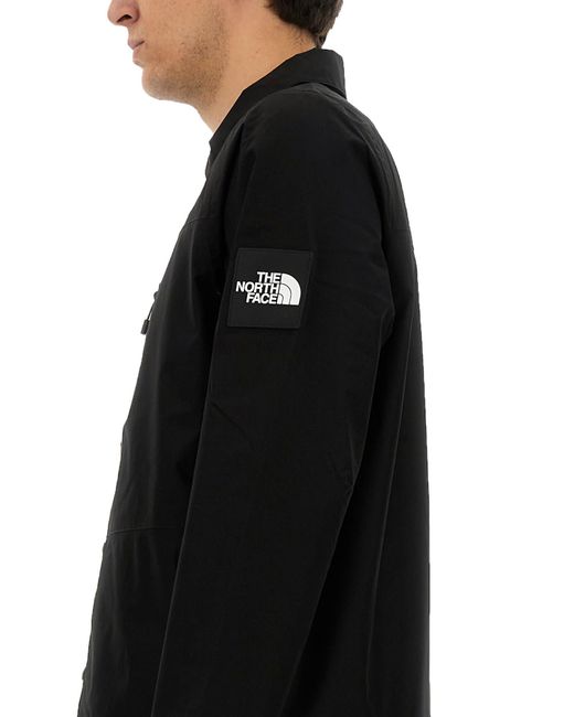 The North Face Black Jacket With Logo for men