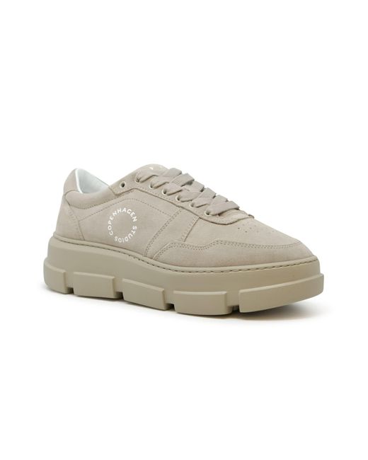 COPENHAGEN Gray Suede Sneakers