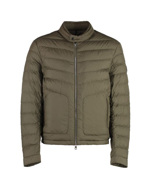 Moncler Maurienne Short Down Jacket in Green for Men | Lyst