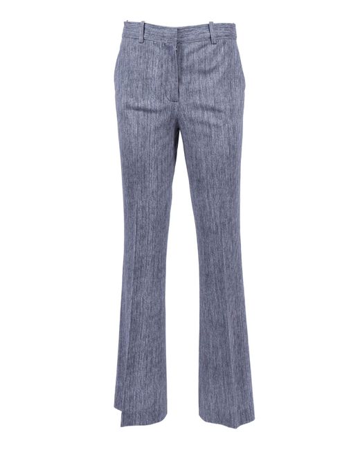 Circolo 1901 Blue P.Flared S.Print Pant