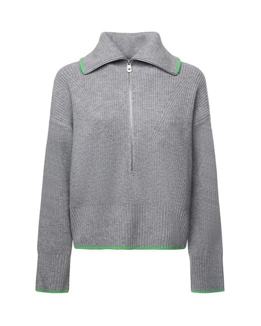 Pinko Gray Sweaters Wool