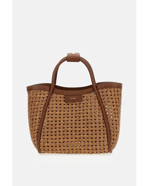 Max Mara Brown Marine Bag