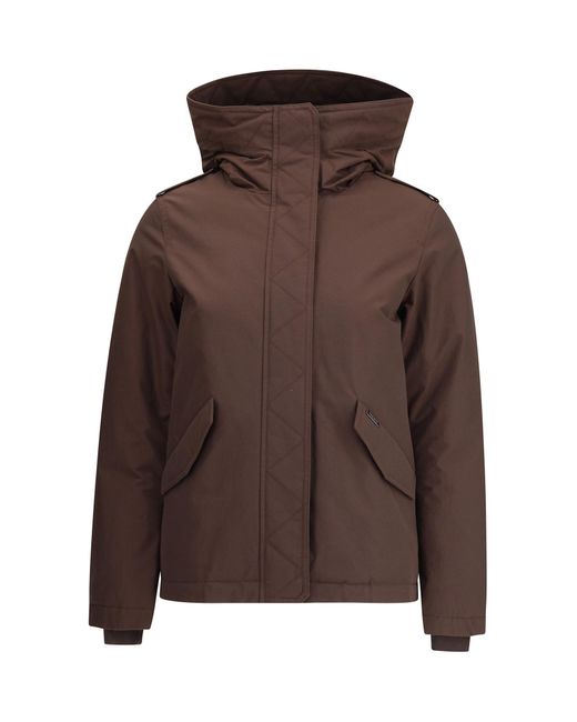 Woolrich Women's Brown Down Jackets