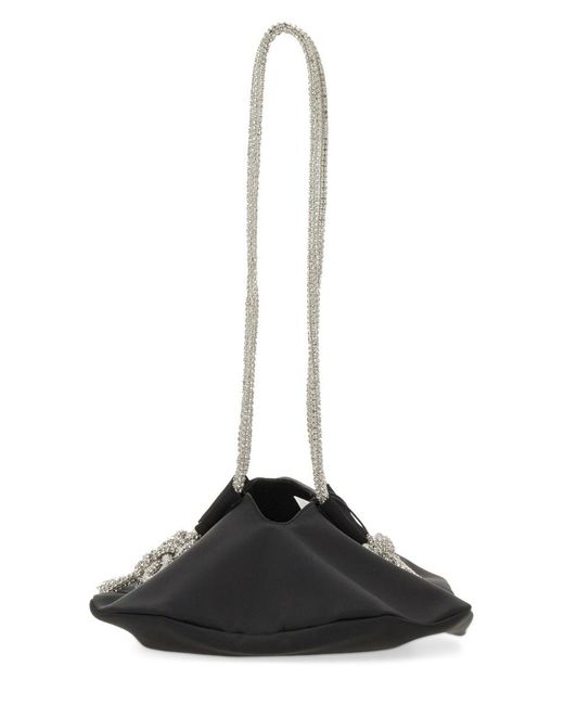 Kara Black Ufo Shoulder Bag Polyester