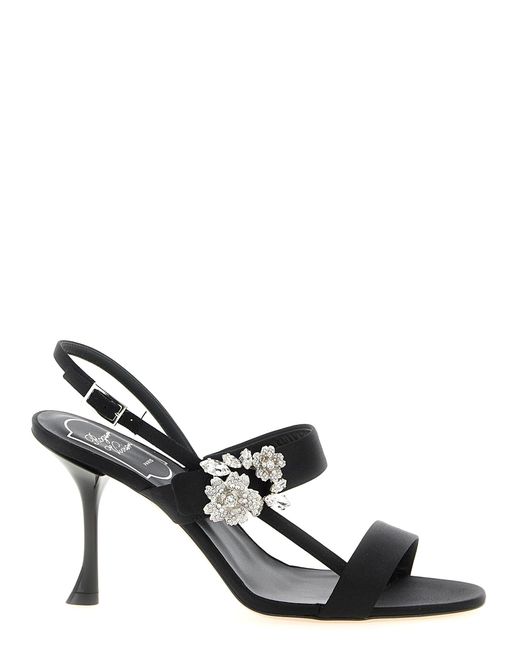 Roger Vivier Metallic Slingback Heels