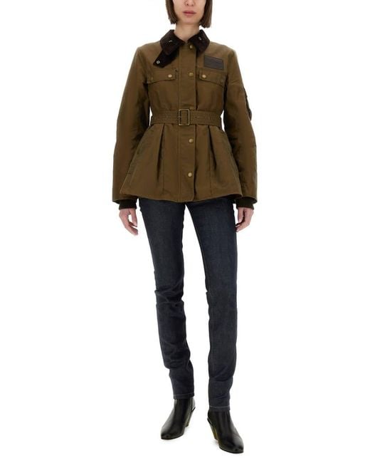 Barbour Brown Constance Jacket