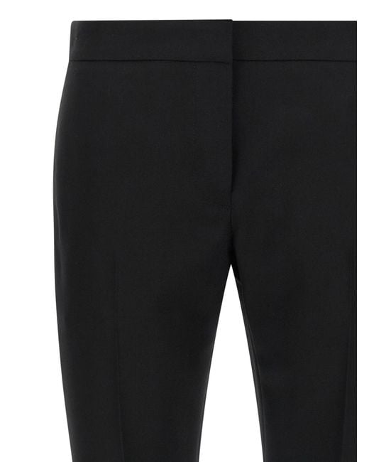 McQueen Black Cigarette Pants