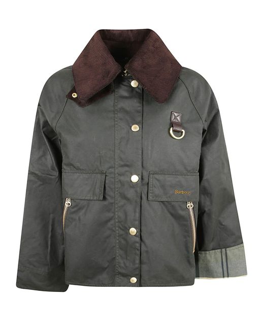 Barbour Black Catton Wax Jacket