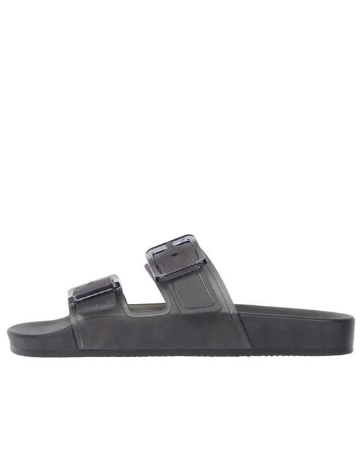 Balenciaga Blue Mallorca Round-Toe Sandals