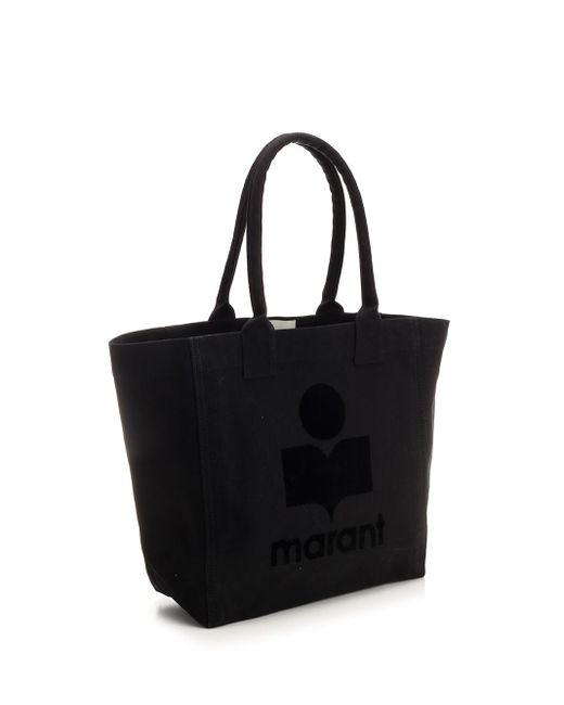 Isabel Marant Black Yenky Small Tote Bag