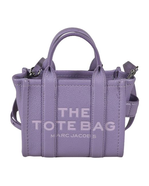 Marc Jacobs Purple The Mini Tote Bag