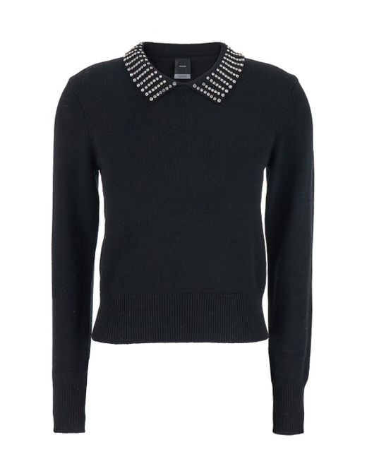 Pinko Blue Ventotene Maglia Blend Ws