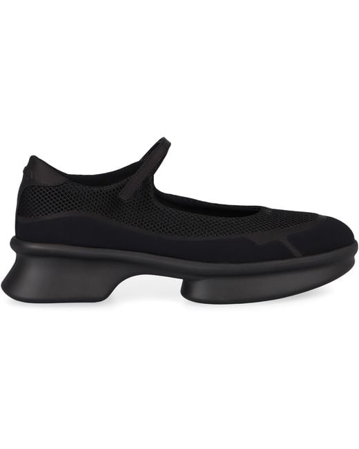 Prada Black Mesh Sneakers Technical Fabric Trainers