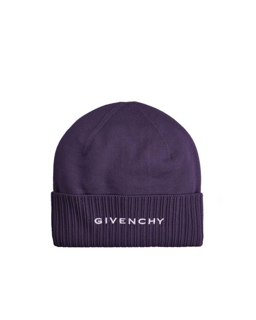 Givenchy Purple Beanies