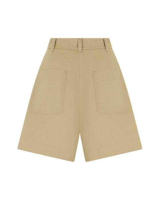 Weekend by Maxmara Natural Cotton Bermuda Shorts