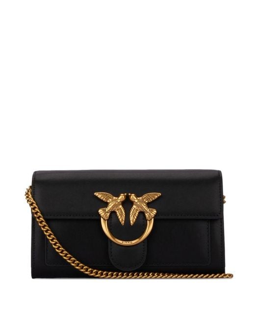 Pinko Black Wallets Lea Pu