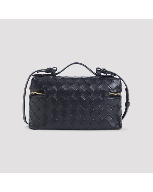 Bottega Veneta Blue Vanity Case Bag