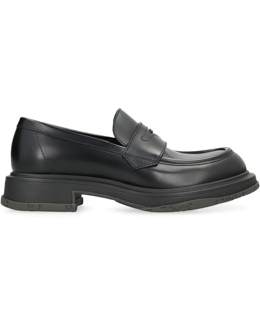 Gucci Black Leather Loafers, Calf Skin for men