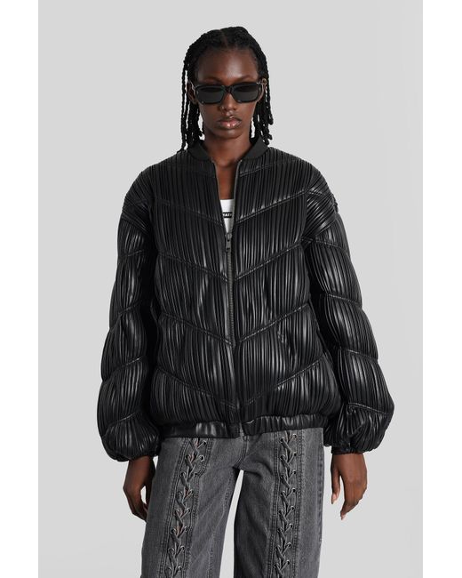 ROTATE BIRGER CHRISTENSEN Black Bomber Jacket