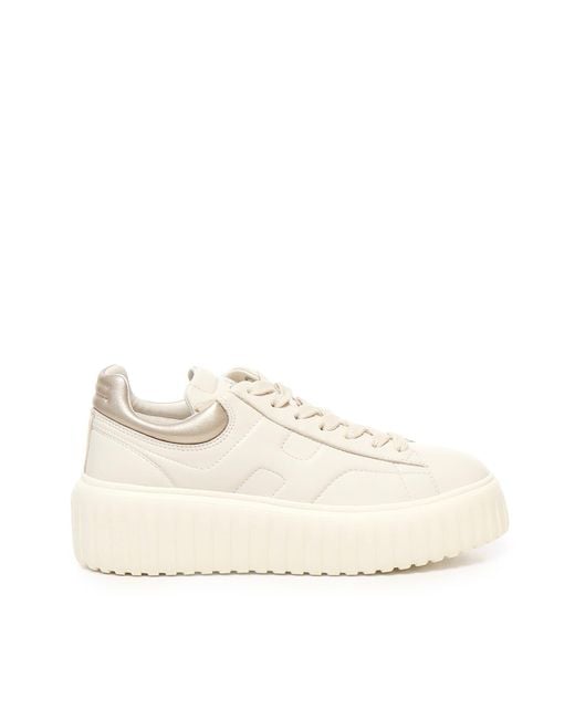 Hogan Natural H-Stripes Sneakers