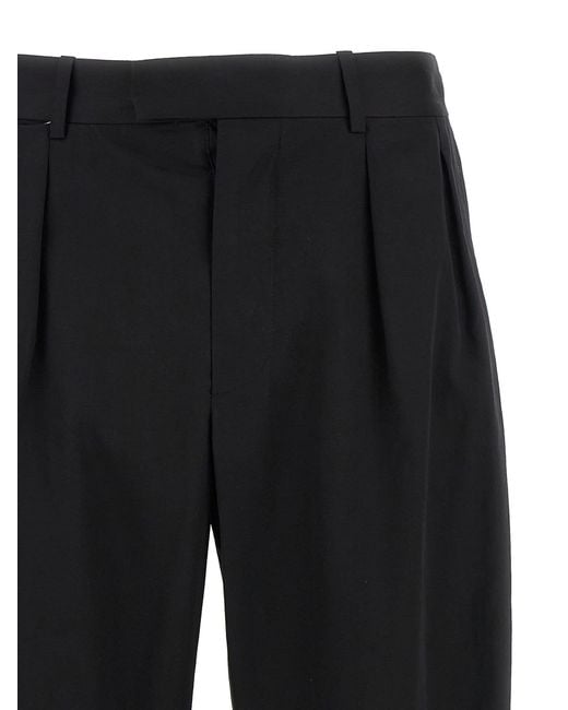 美品THE ROW Mikeno Pleated Wool Pants THE ROW Men's Mikeno Pleated Wool Pants - Bergdorf Goodman