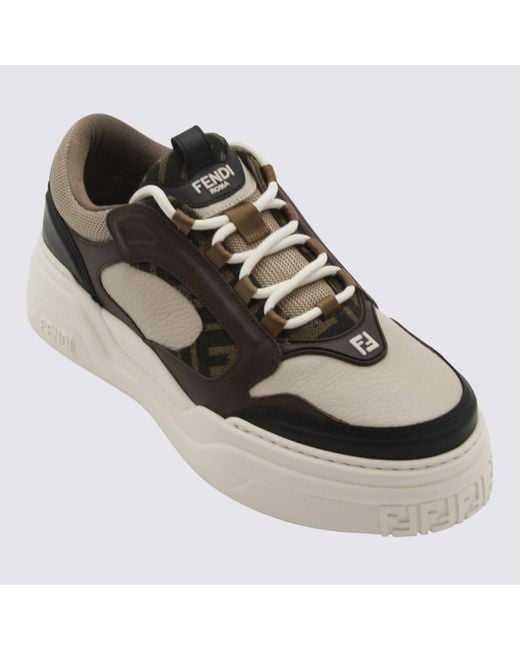 Fendi Black And Force Sneakers for men