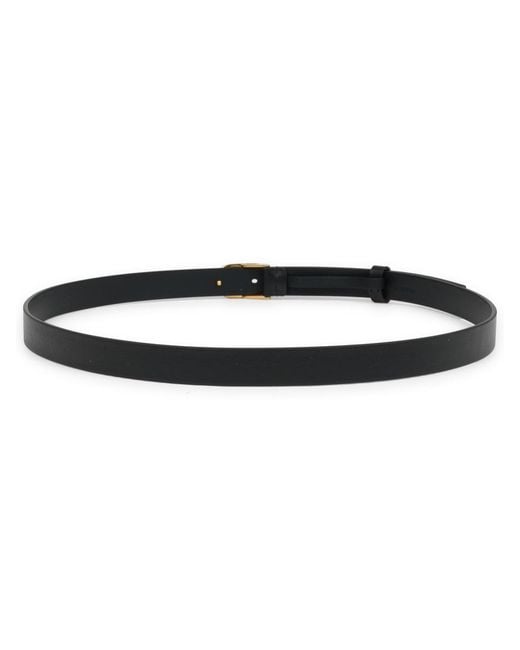 Dior Black Belt 30 Montaigne Jolie Leather Calf