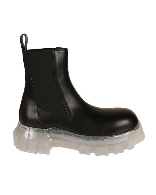 Rick Owens Beatle Bozo Tractor Boots in Black | Lyst UK