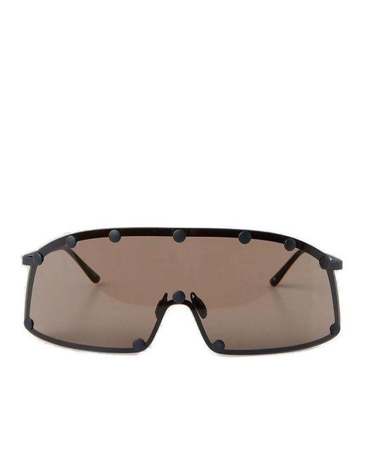 Rick Owens Gray Performa Shielding Sunglasses for men