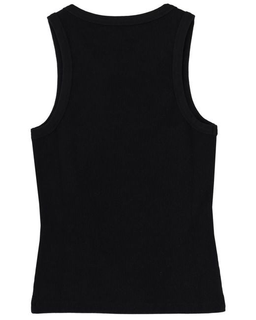 Givenchy Black Tank Top With Logo