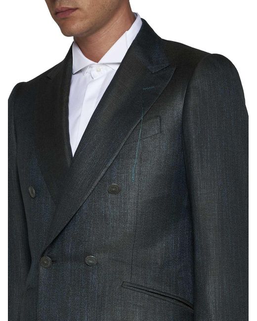 Maurizio Miri Black Suit for men