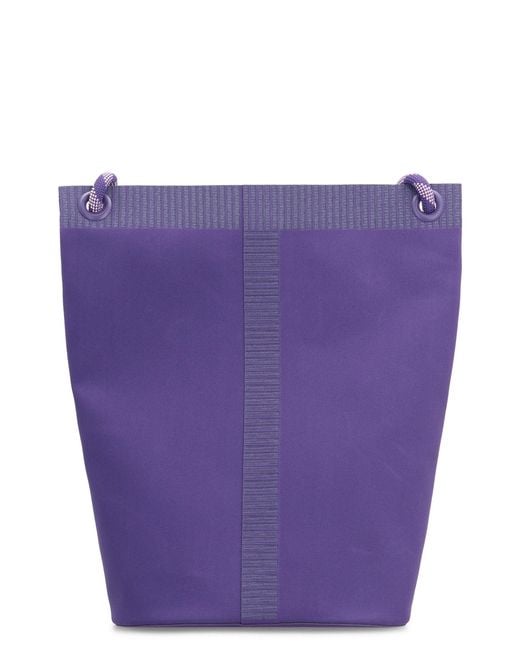 Moncler Purple X Salehe Bembury Amoeba Clutch Nylon Messenger Bags for men
