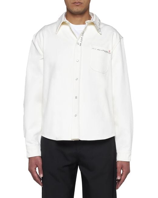 Marni White Shirt for men