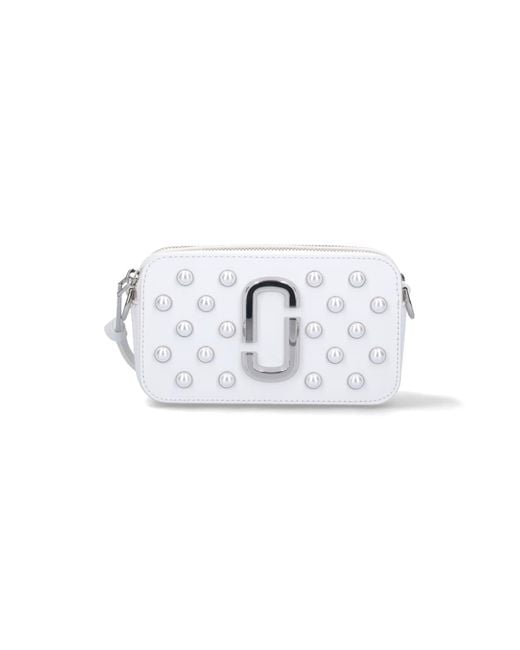 Marc Jacobs White "the Pearl Snapshot" Crossbody Bag