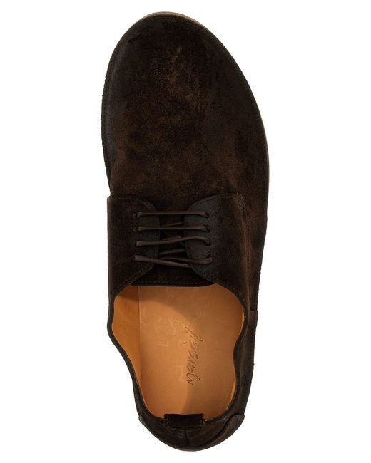 Marsèll Black Strasacco Lace Up Shoes for men