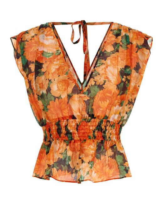 Pinko Orange 'Arcore' Top
