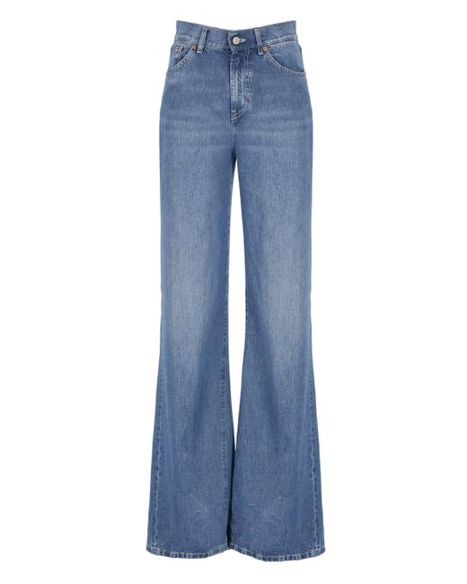 Dondup Blue Amber Trousers